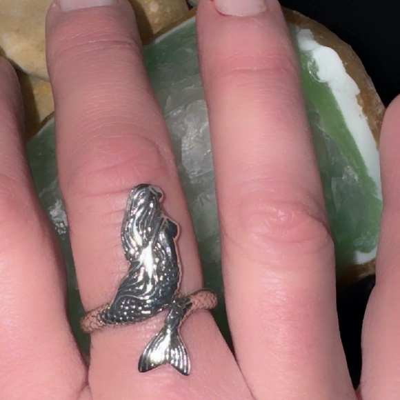 Sterling Silver Mermaid Ring - Picture 2 of 3